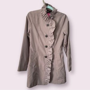 Betsey Johnson ruffle jacket